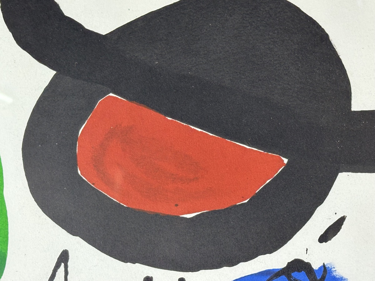 Joan Miró Lithograph – The Solar Bird, The Lunar Bird, Spark, 1967-photo-4