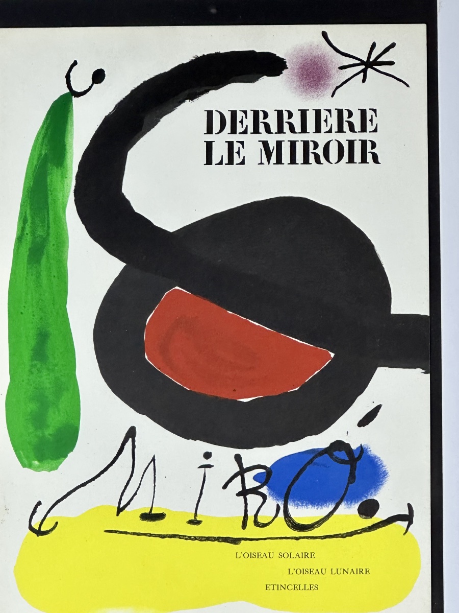 Joan Miró Lithograph – The Solar Bird, The Lunar Bird, Spark, 1967-photo-6