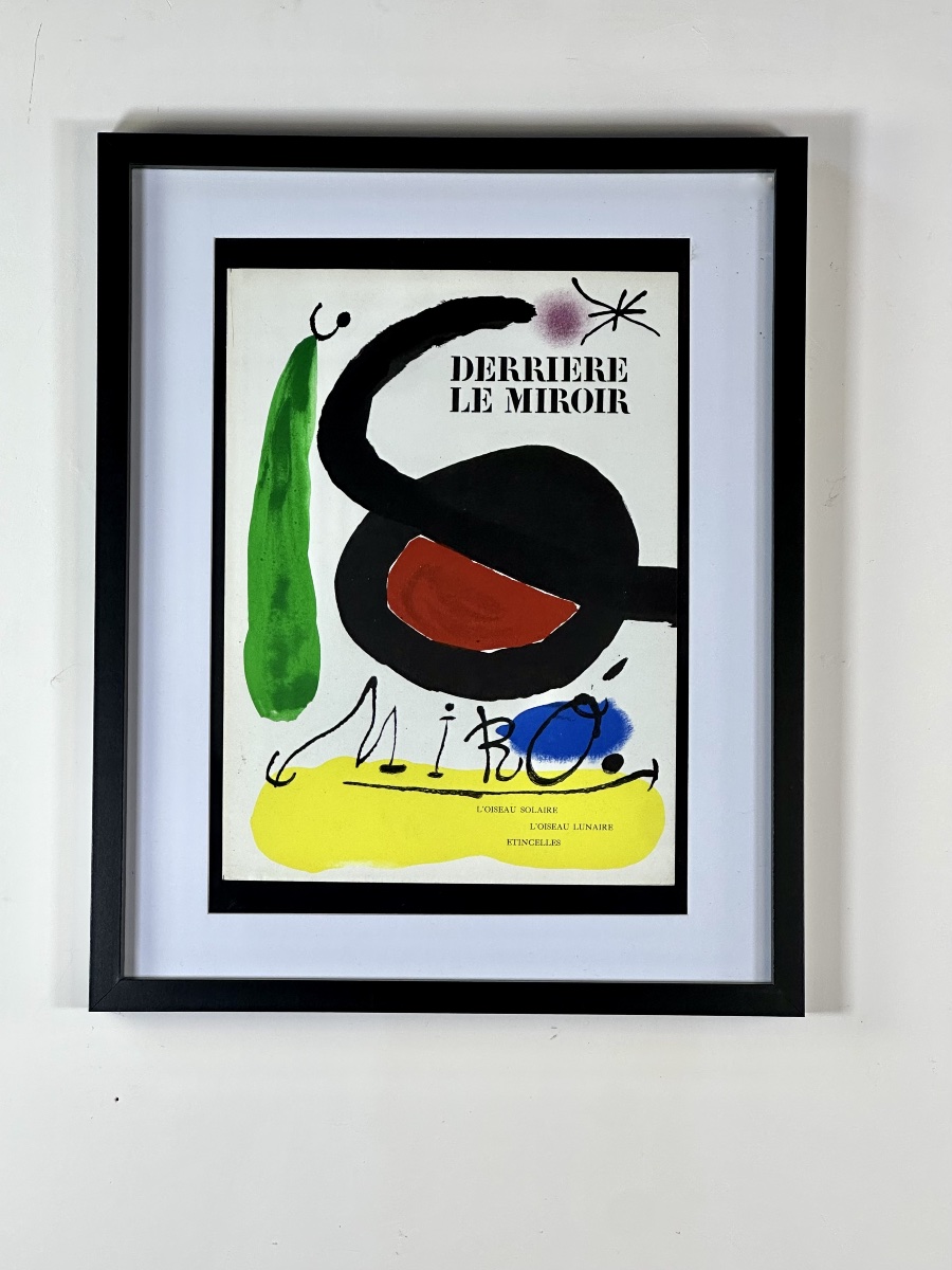Joan Miró Lithograph – The Solar Bird, The Lunar Bird, Spark, 1967-photo-8