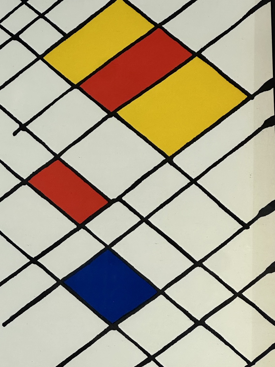 Lithographie originale « Damier » Alexander Calder - Derrière le Miroir n°156-photo-2