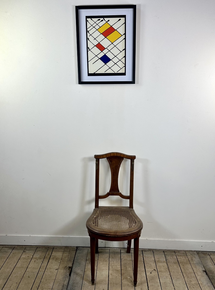 Lithographie originale « Damier » Alexander Calder - Derrière le Miroir n°156-photo-4