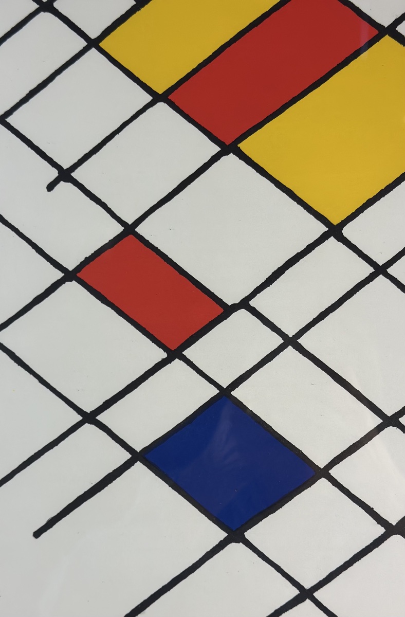 Lithographie originale « Damier » Alexander Calder - Derrière le Miroir n°156-photo-2