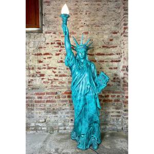 Statue Of Liberty Resin Lamp 90s Ht 238 Cm