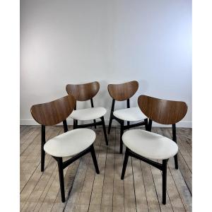 Chairs (set Of 4) Model Butterfly By E.gomme For G.plan 1960's