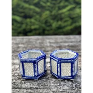 Pair Of Chinese Incense Burners, 19th Century