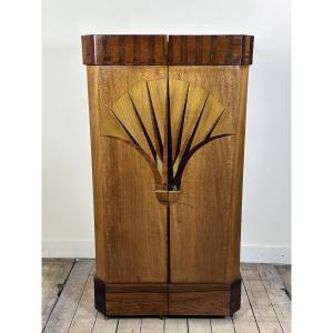 Bar Art Déco en marqueterie 1920