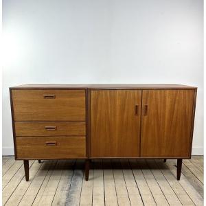 Meuble en teck Kempkes vintage Pays-Bas années 60