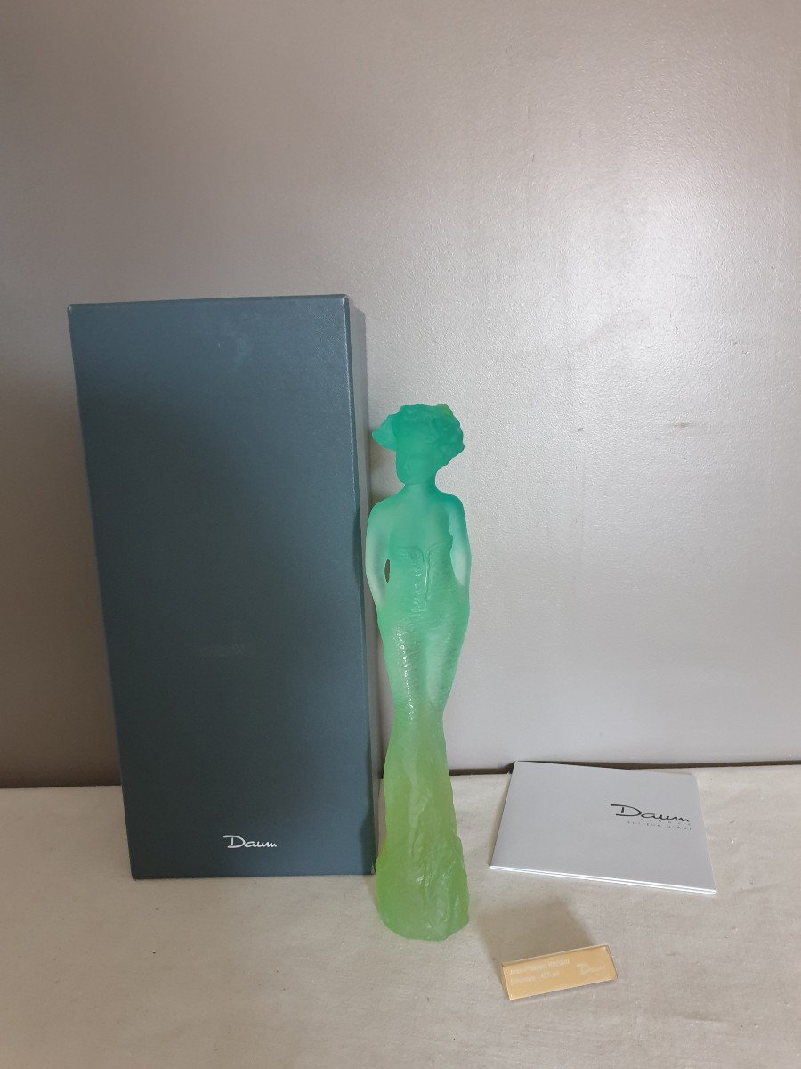 Daum Sculpture Eléonore Numbered 237/425 Jean-philippe Richard-photo-2