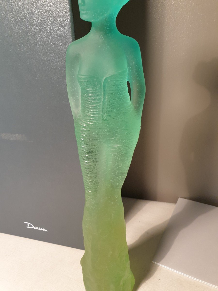 Daum Sculpture Eléonore Numbered 237/425 Jean-philippe Richard-photo-2