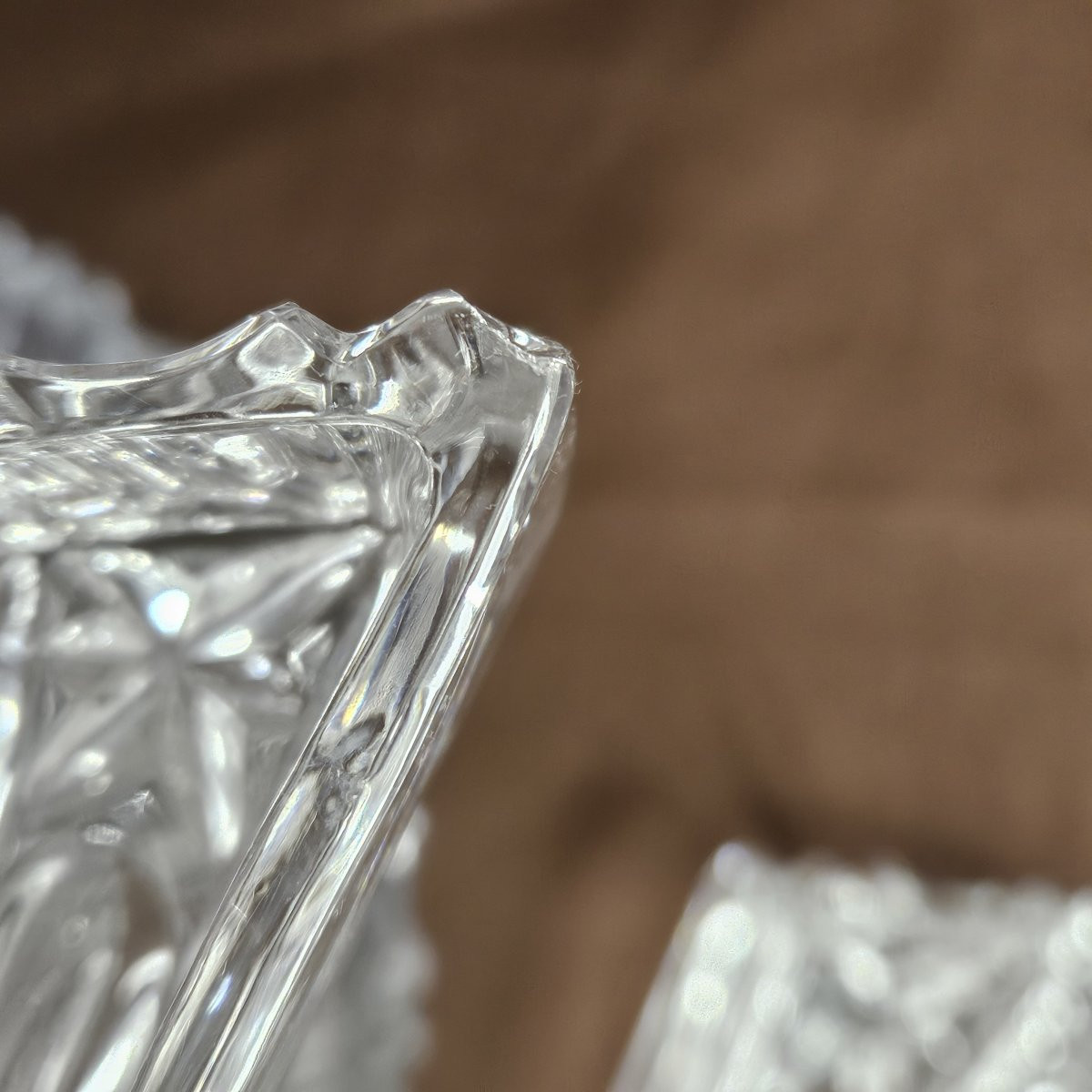 Glass Hors d'Oeuvres Or Crudités Server, 40 Cm Long-photo-4