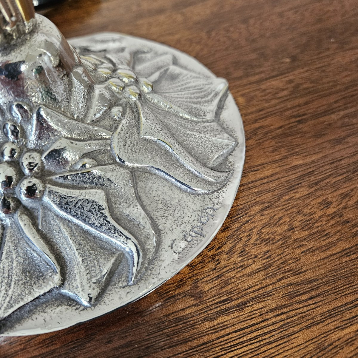Pair Of Hettier And Vincent / Capon Lamps. Art Deco, 1920s-1930s. Frosted Glass And Bronze. -photo-2