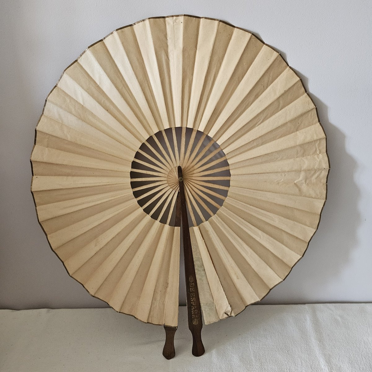 Large Recuerdo Paper Fan Diameter 60 Cm-photo-4