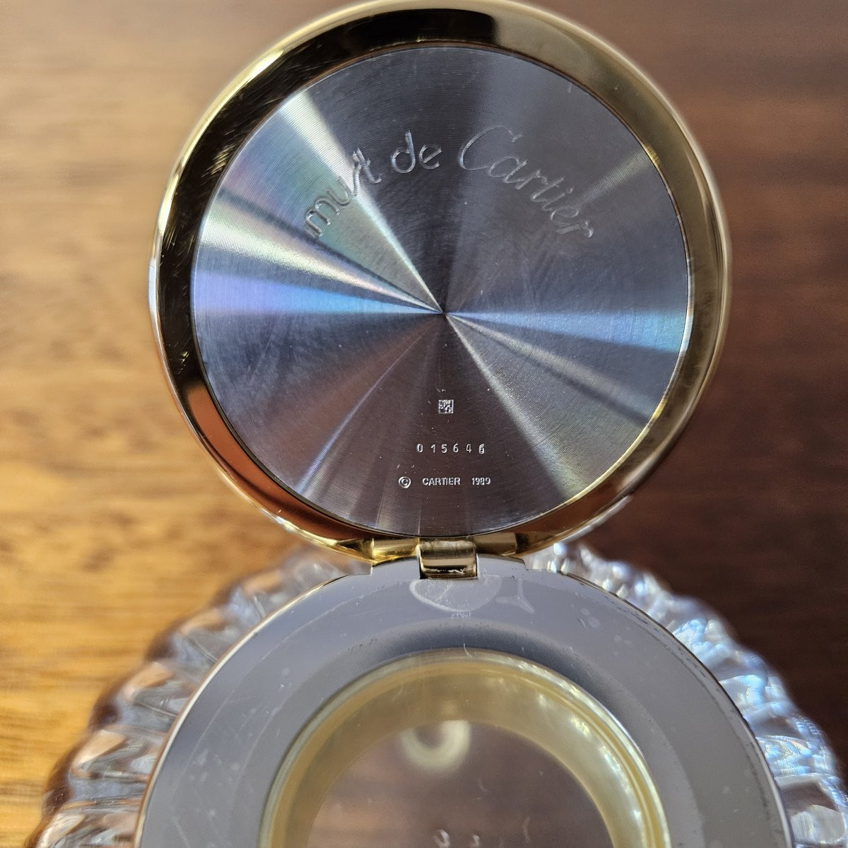 Cartier Encrier en cristal Le Must de Cartier. -photo-2