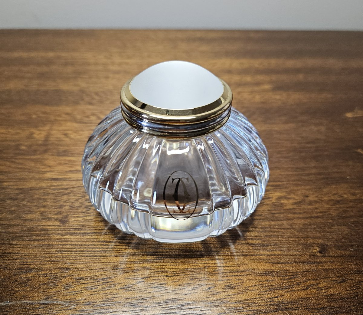 Cartier Encrier en cristal Le Must de Cartier. -photo-1