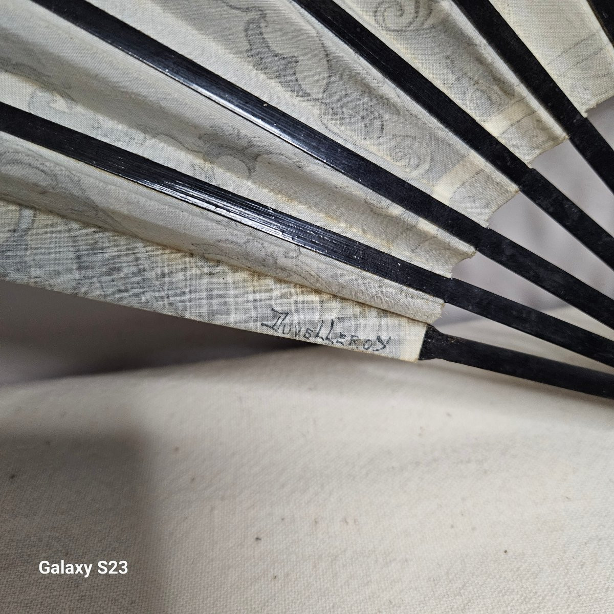 Eventail  Duvelleroy  "le mignon" signé A.Robida-photo-4