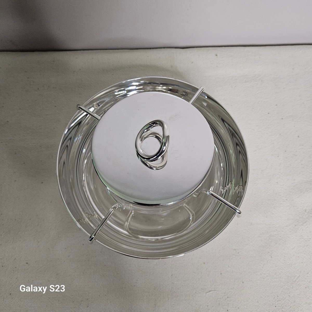 Christofle Vertigo bol à caviar-photo-3