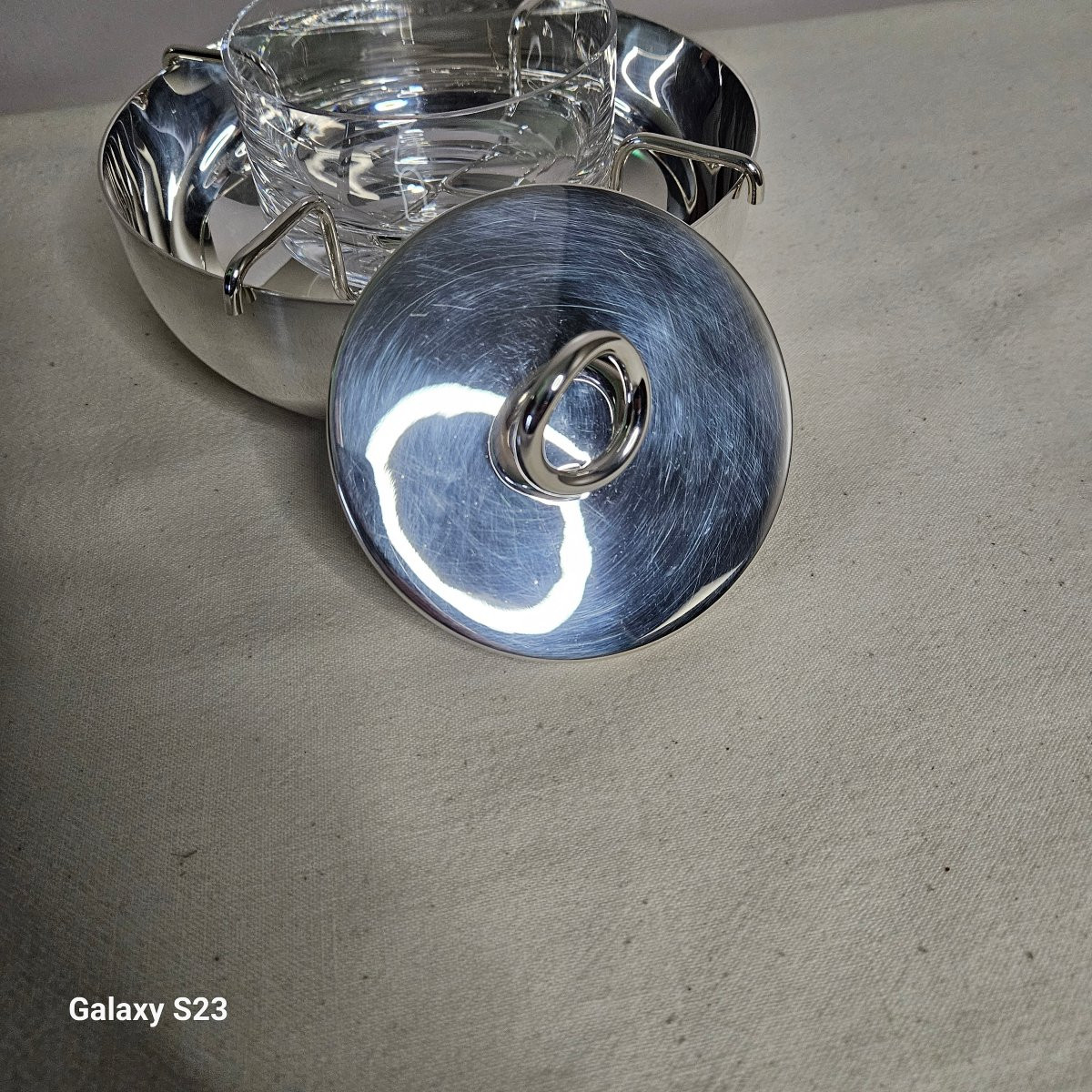 Christofle Vertigo bol à caviar-photo-1