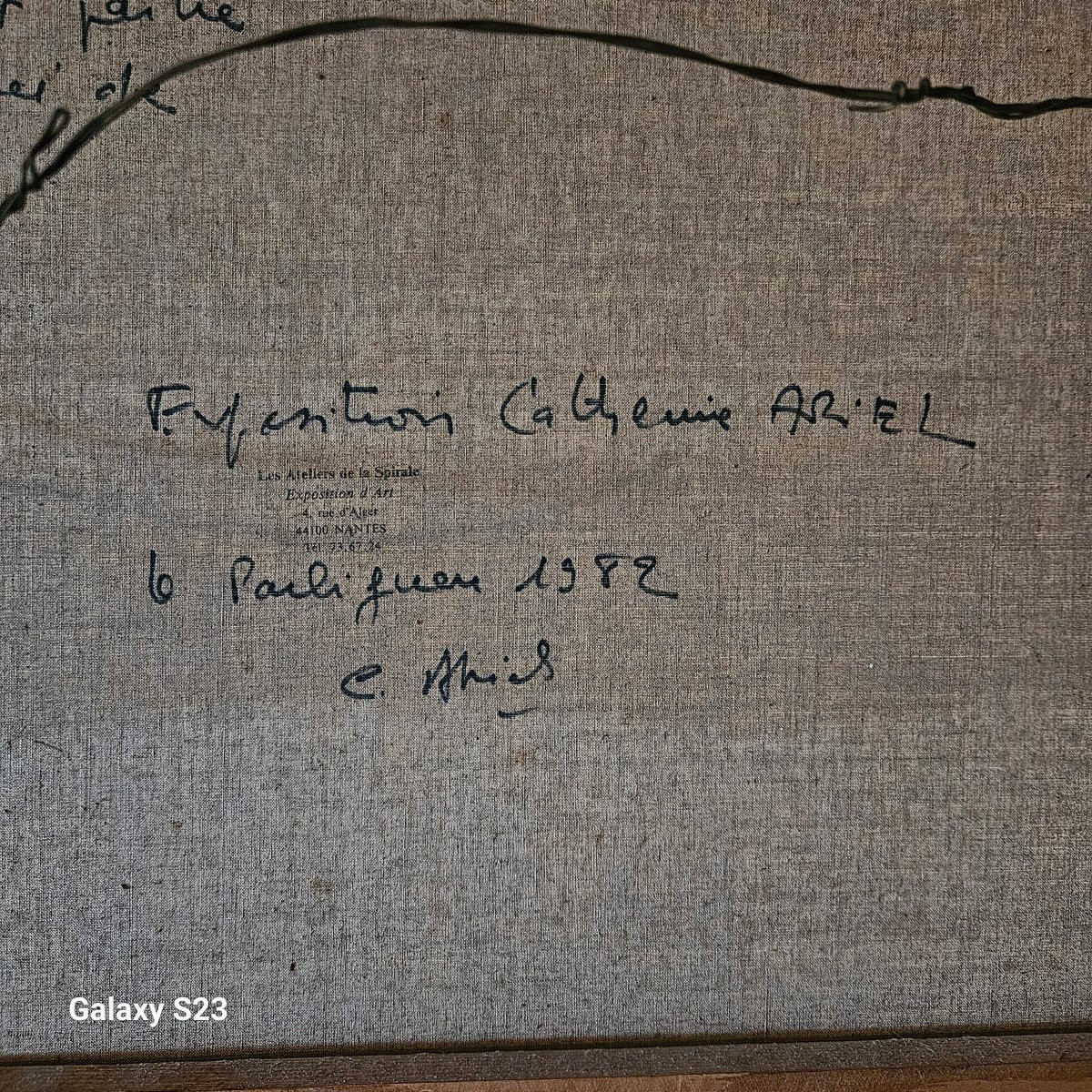 Janie Michels "portrait For A Madonna" Oil On Canvas From Maurice Chevalier 92 X 63 Cm-photo-3