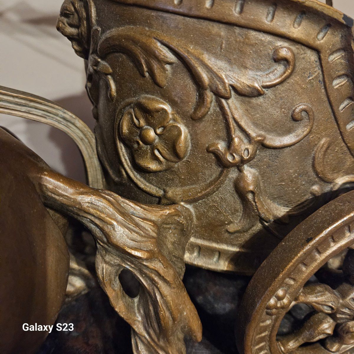 Sculpture Domenech et Pfeffer "Le char de la victoire " Hauteur 62 cm-photo-7