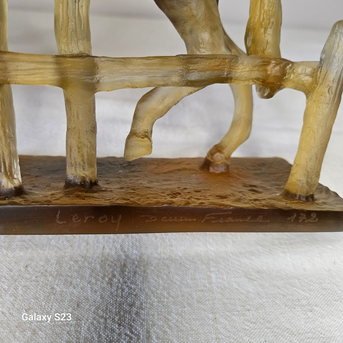 Daum France Sculpture Of The Horse Ourasi -photo-3