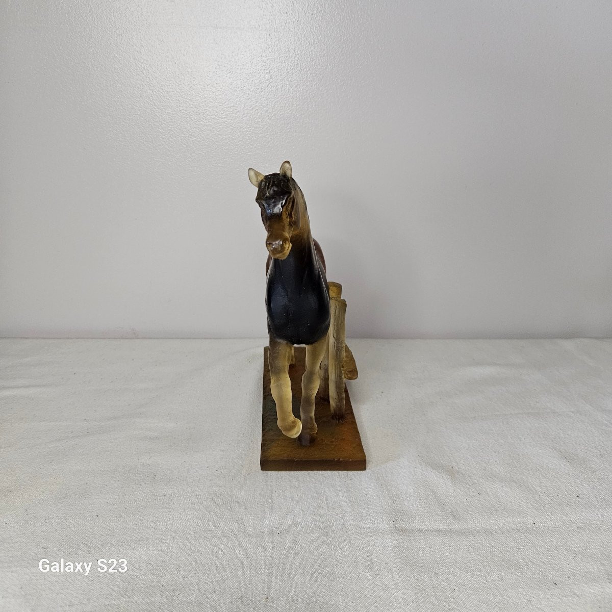 Daum France Sculpture Of The Horse Ourasi -photo-1