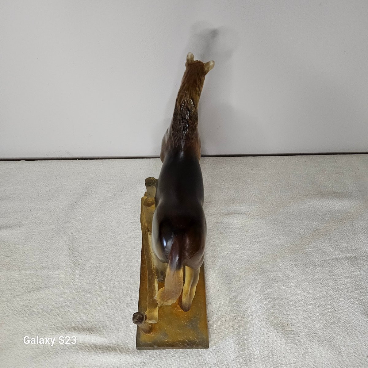 Daum France Sculpture Of The Horse Ourasi -photo-2