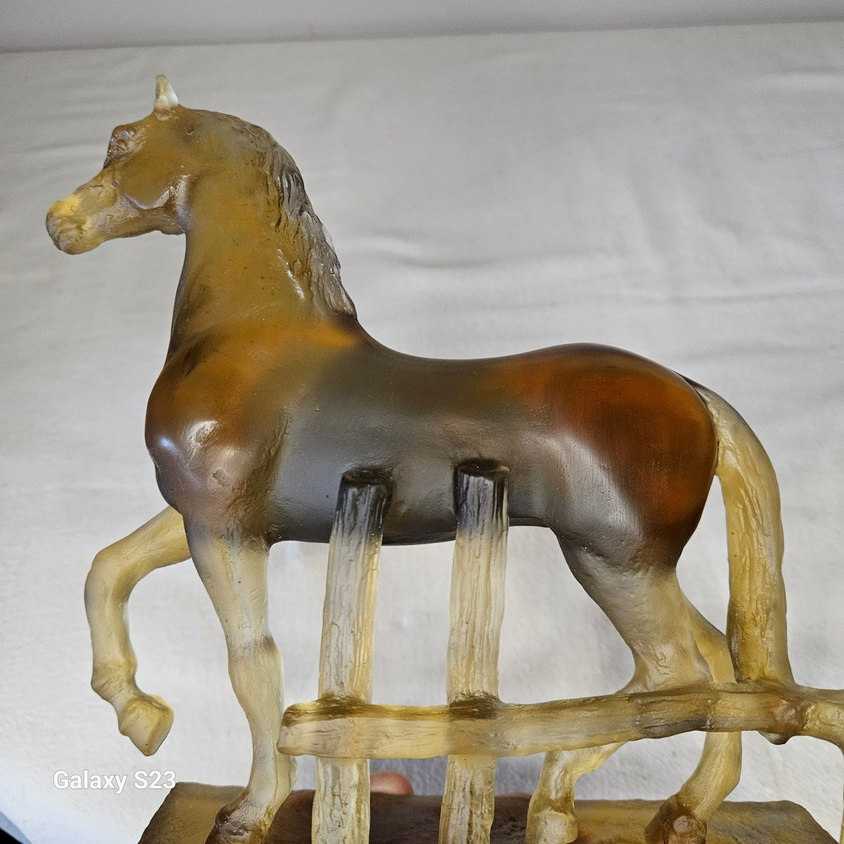 Daum France Sculpture Of The Horse Ourasi -photo-3