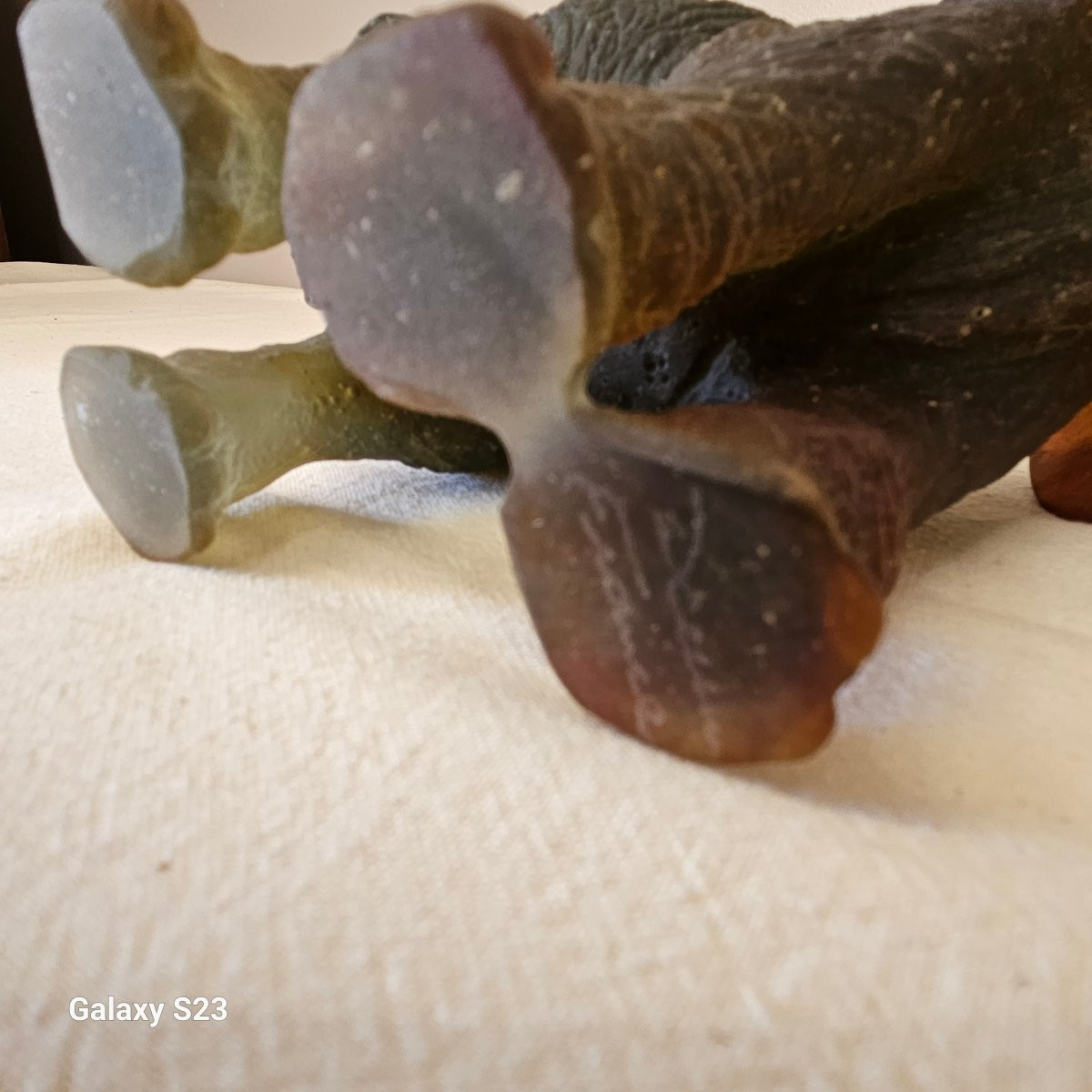 Daum France Éléphant hauteur 23 cm-photo-2