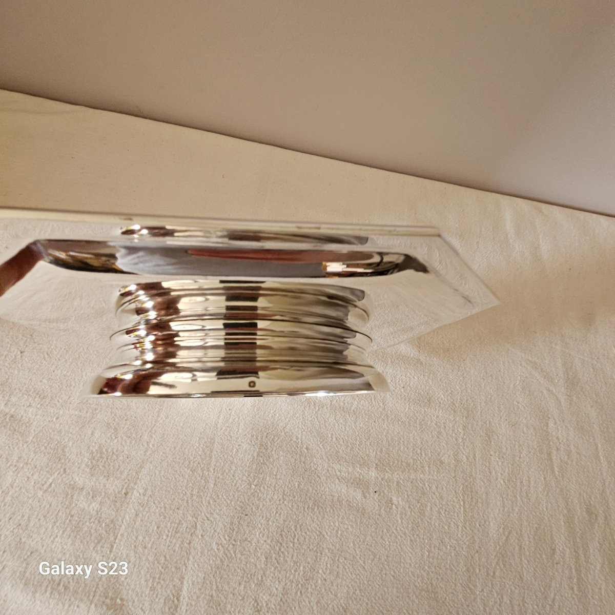 2/2 Puiforcat argent présentoir coupe sur pied-photo-4