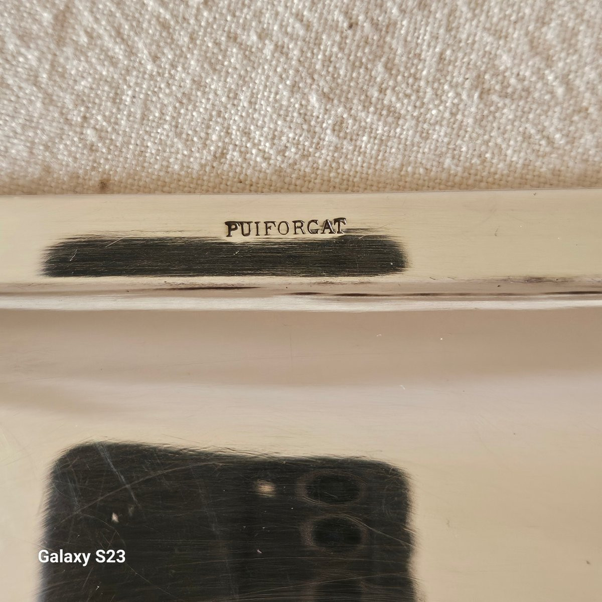 2/2 Puiforcat argent présentoir coupe sur pied-photo-6