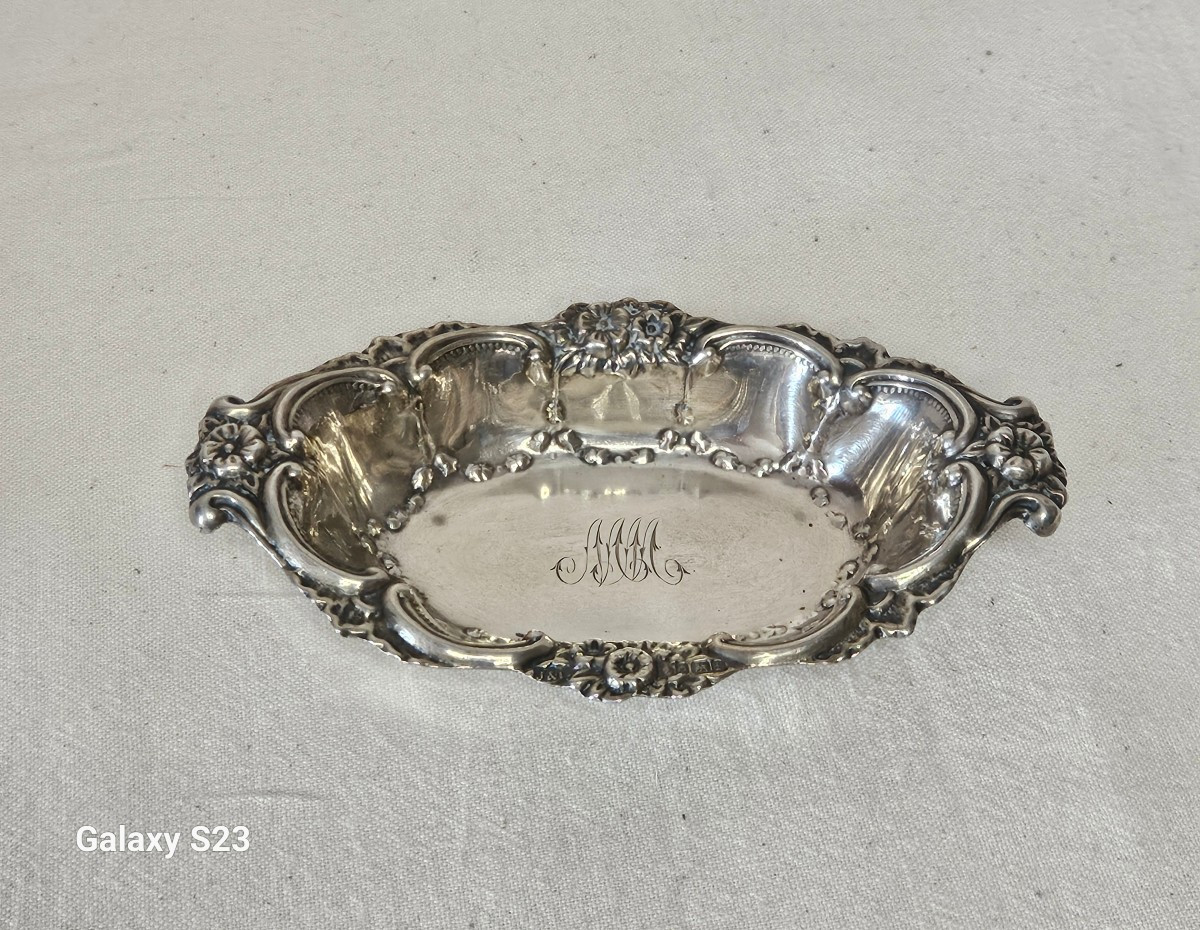Petite coupelle en argent anglais Birmingham