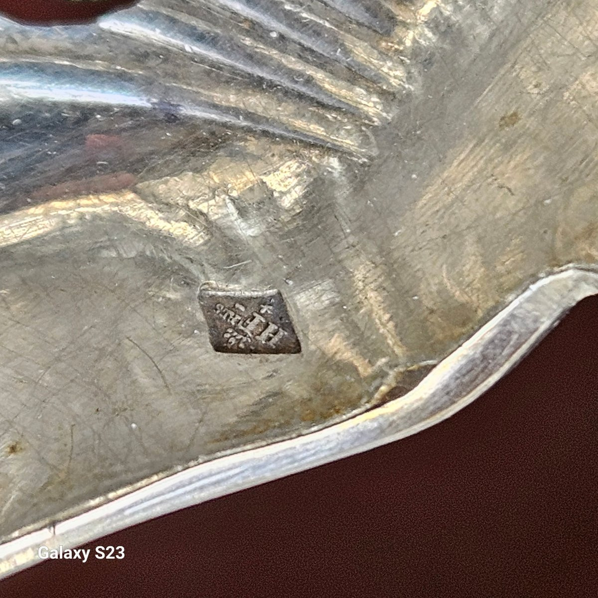 Cuillère saupoudreuse en argent 19ème -photo-2