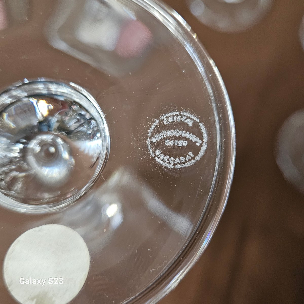 Set Of 36 Crystal Glasses Cut In Baccarat By The Best Craftsman In France 1982-photo-4