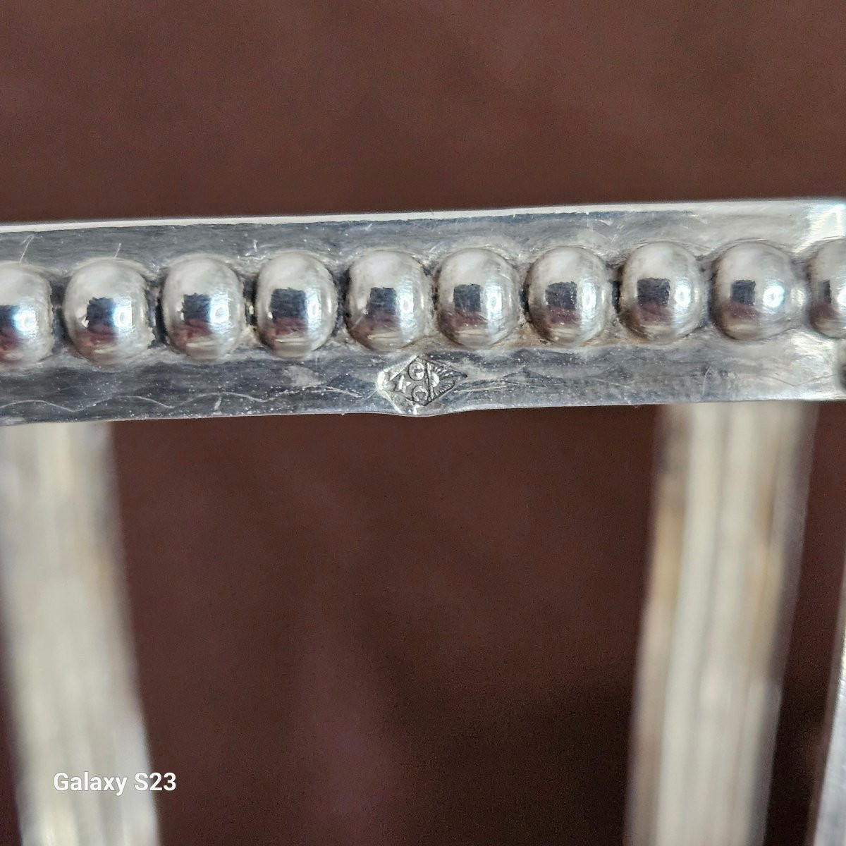 Porte huilier vinaigrier en argent -photo-5