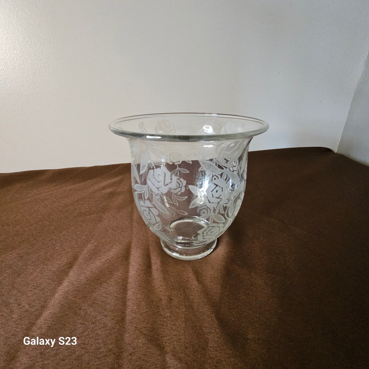 Baccarat Crystal Vase, "fontenay" Model, 15 Cm High-photo-2