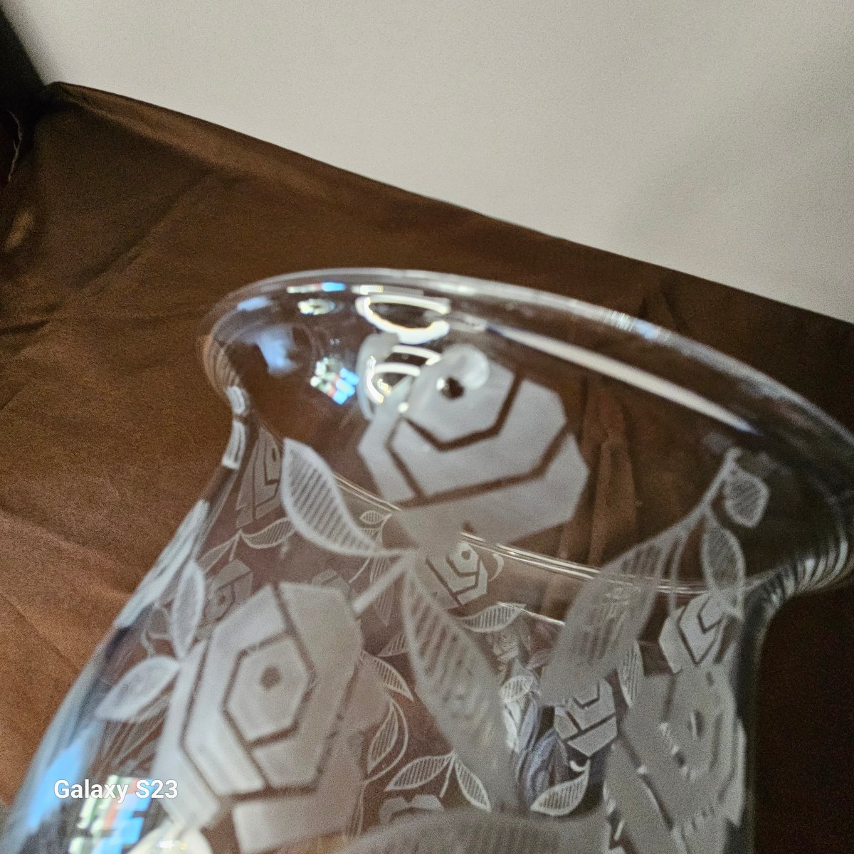 Baccarat Crystal Vase, "fontenay" Model, 15 Cm High-photo-3