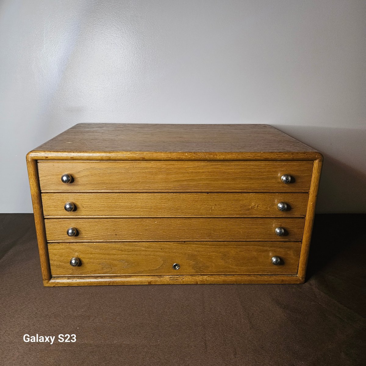 Christofle Modèle America 142 pièces dans un coffret bois art déco-photo-5