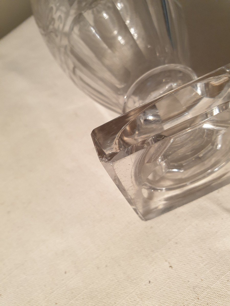 Napoleon 3 Baluster Crystal Vase-photo-5