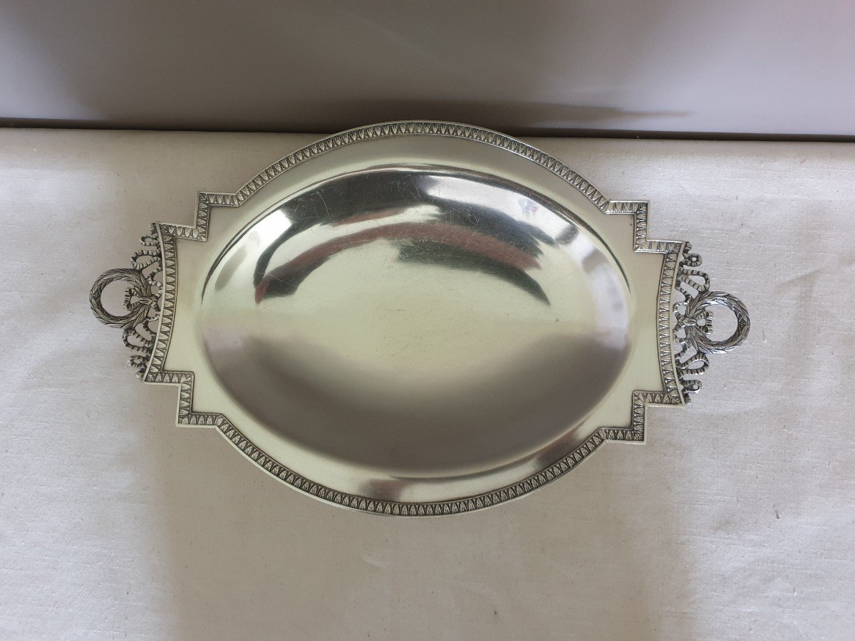 Cup Or Bannette Roux Marquiand In Silver Metal-photo-2