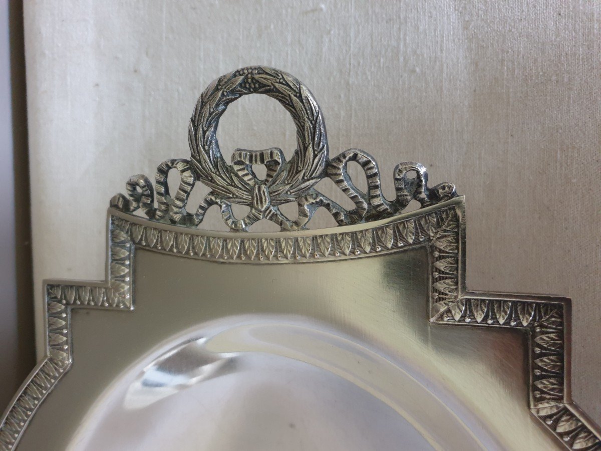 Cup Or Bannette Roux Marquiand In Silver Metal-photo-3
