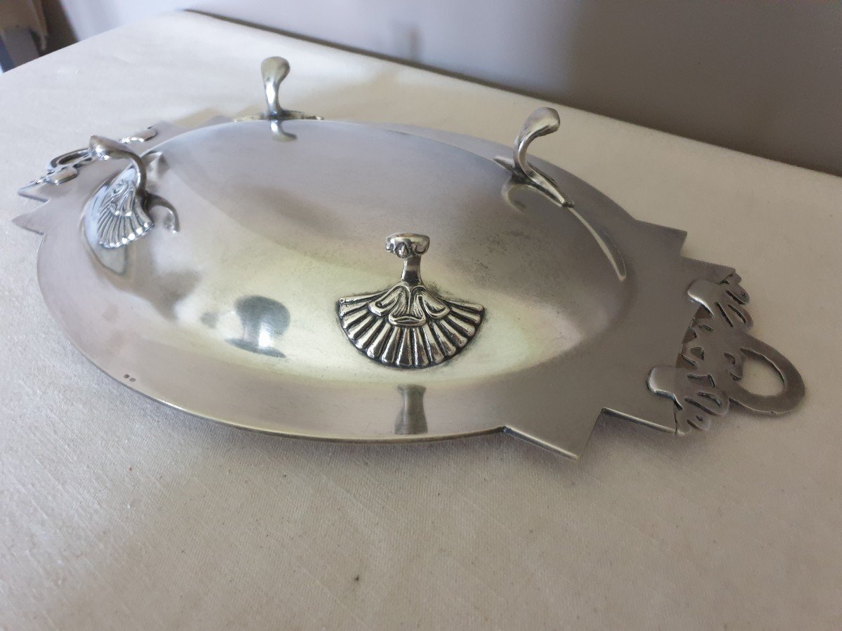 Cup Or Bannette Roux Marquiand In Silver Metal-photo-7