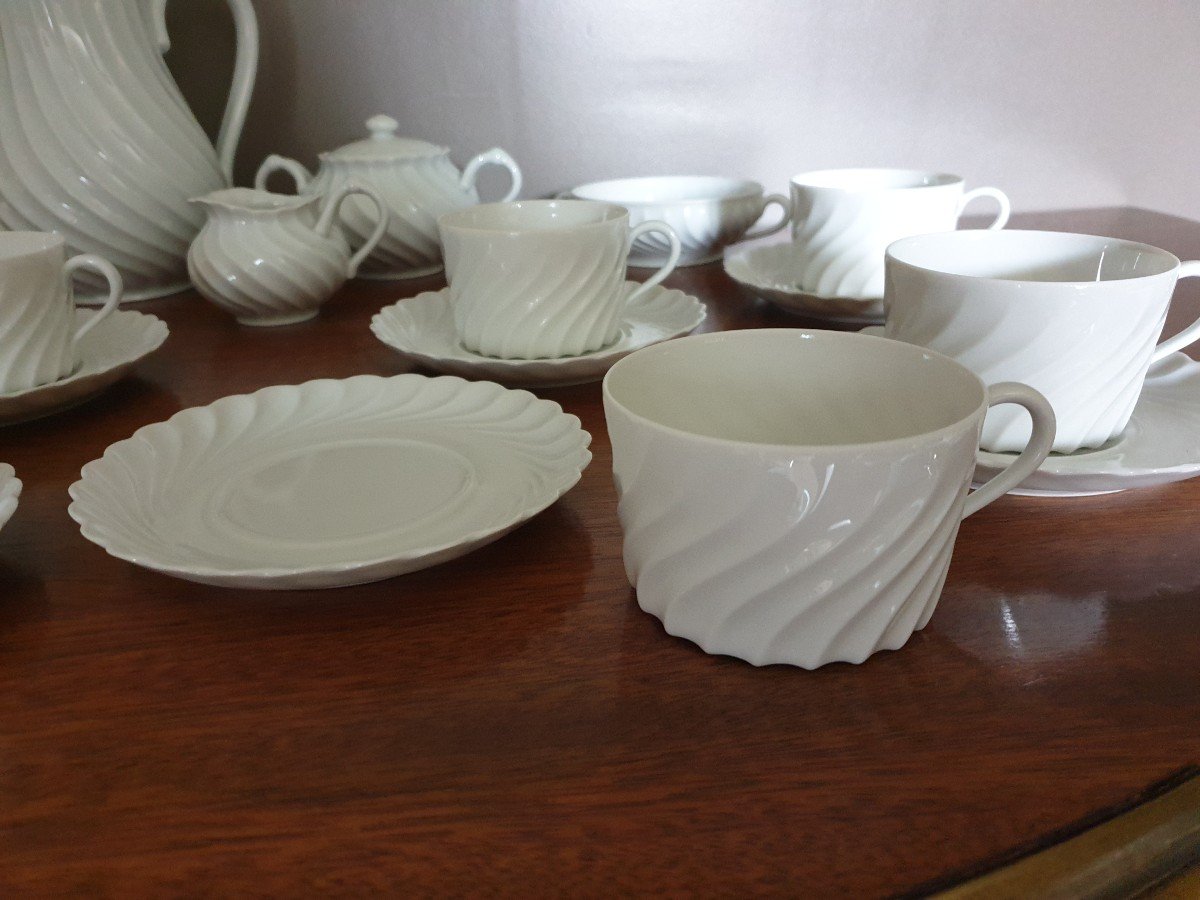 Haviland Tea Or Coffee Service Twisted Ribs Model-photo-2