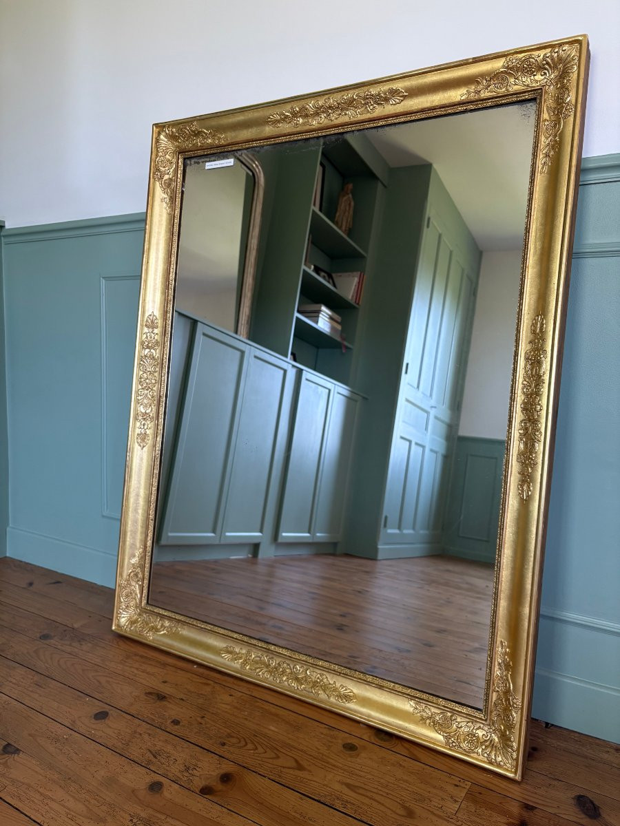 Miroir de style Empire époque Restauration-photo-4