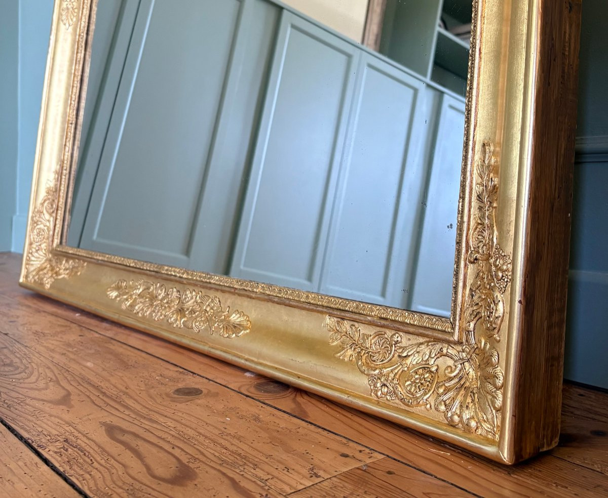 Miroir de style Empire époque Restauration-photo-2