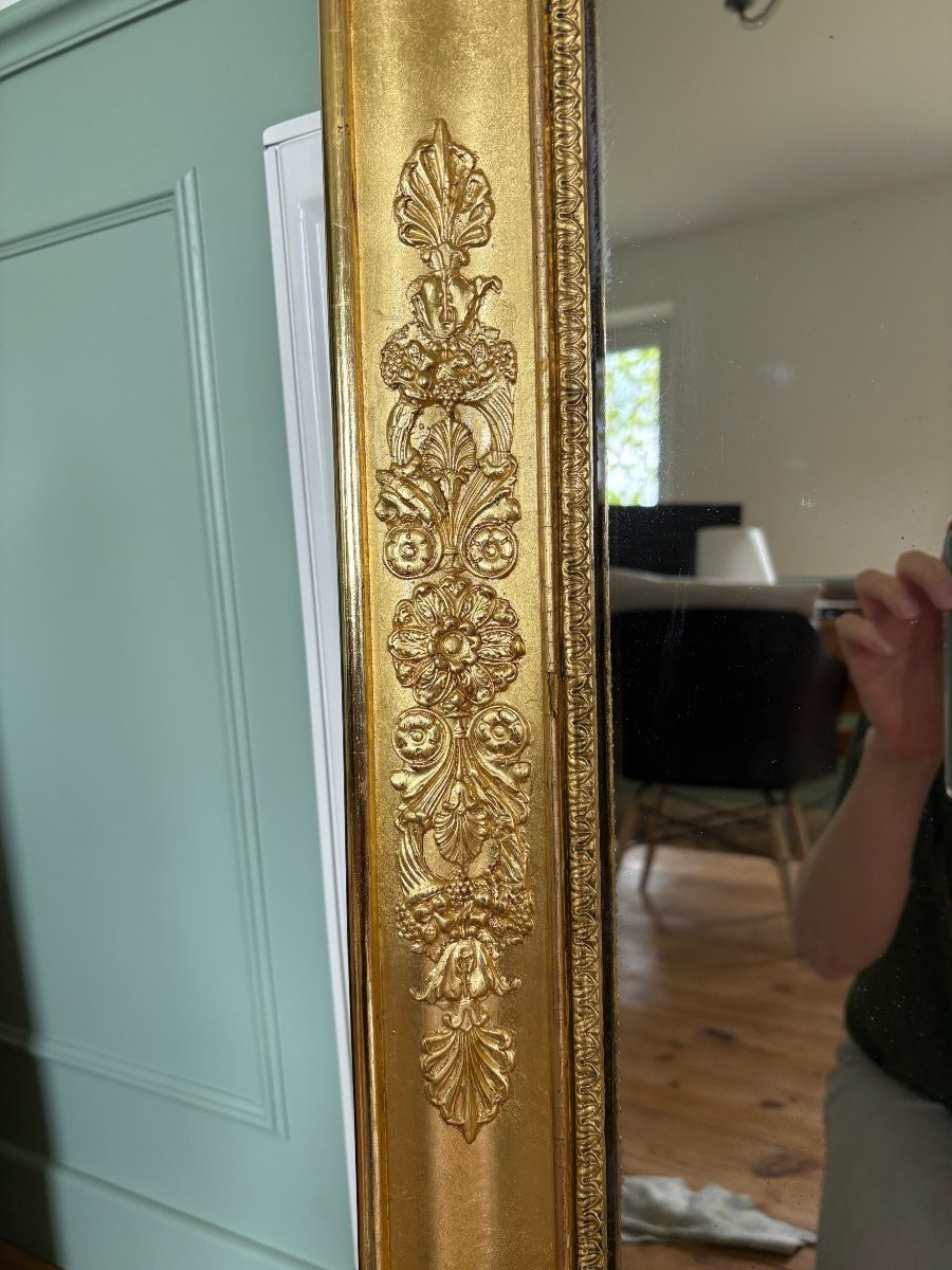 Miroir de style Empire époque Restauration-photo-7