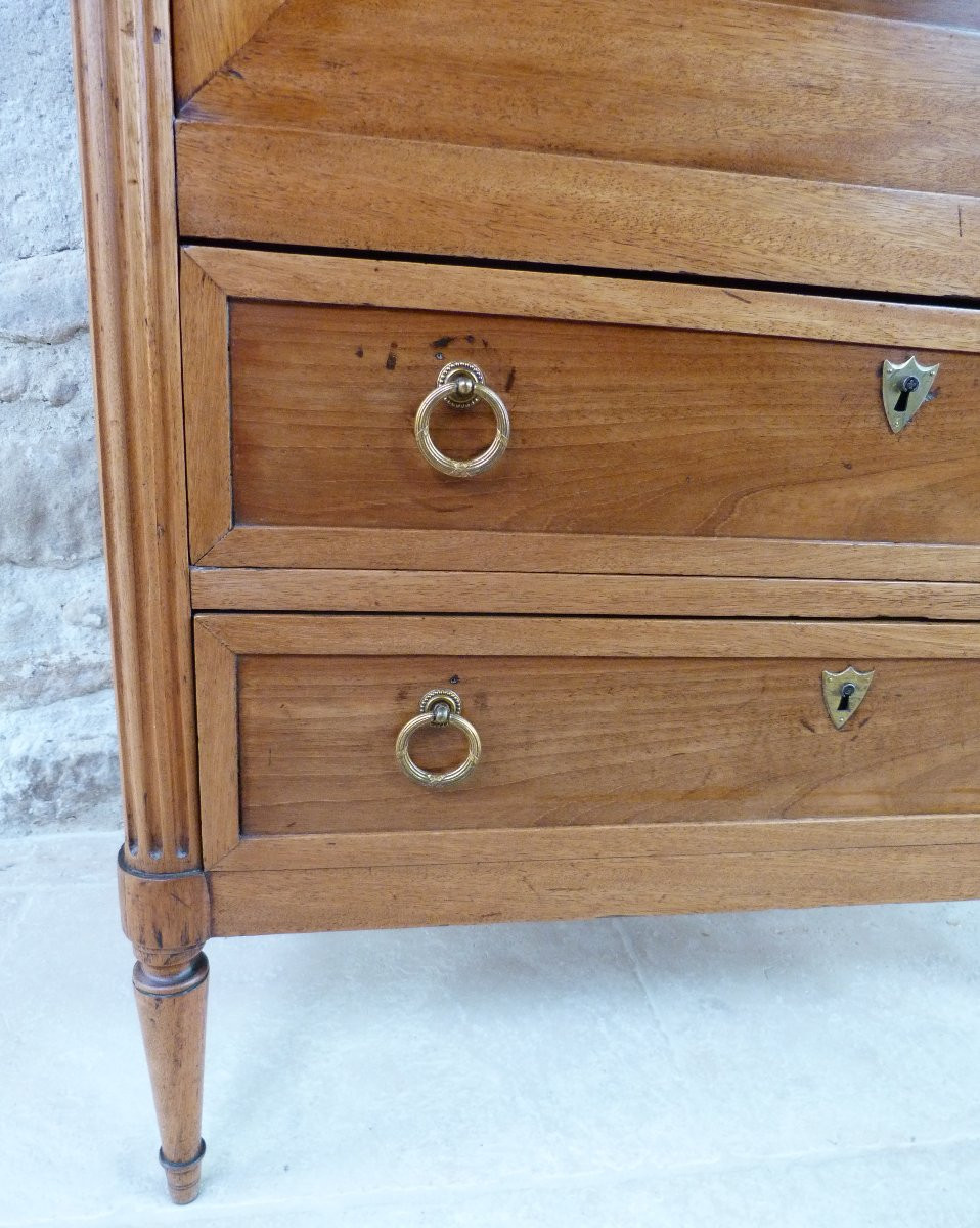 Petit secrétaire d'époque Louis XVI -photo-4