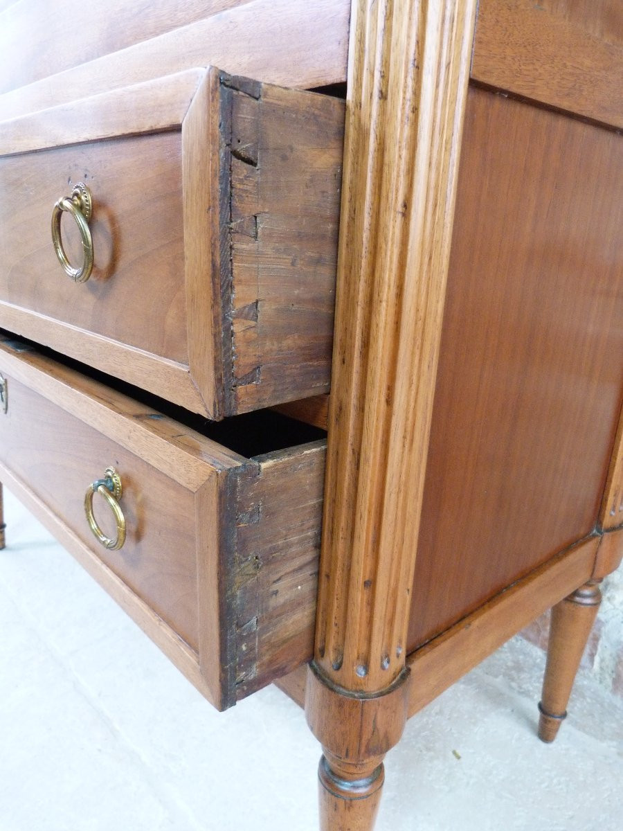 Petit secrétaire d'époque Louis XVI -photo-7