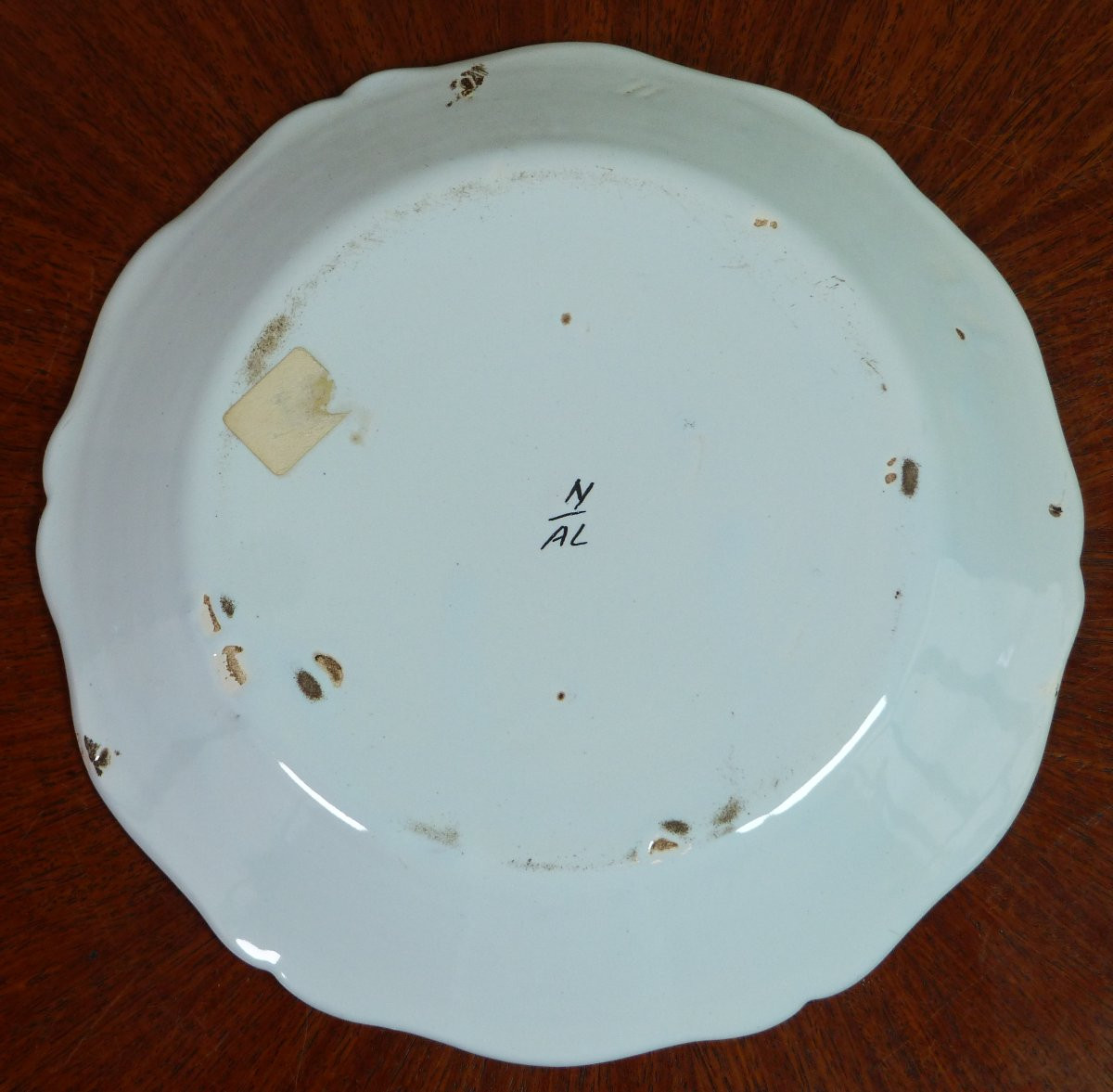 Assiette faïence période révolutionnaire -photo-2