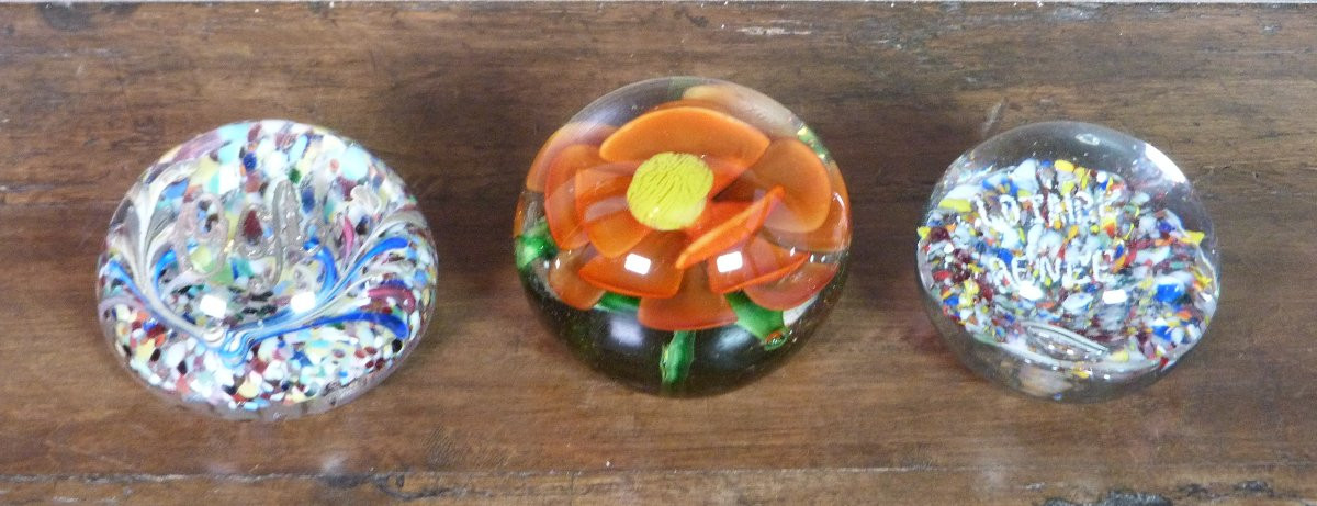 Lot Of Three Ancient Sulfides-photo-1