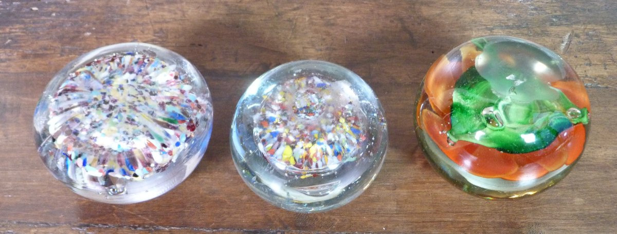 Lot Of Three Ancient Sulfides-photo-2